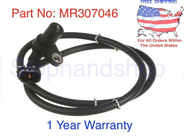 NUEVO SENSOR DE VELOCIDAD DE RUEDA ABS para 97-00 Mitsubishi Montero delantero izquierdo lado del conductor Foto 1 de 1