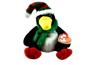 Colección Ty Original Beanie Babies - Tobogán El Pingüino de Navidad - Imagen 1 de 3