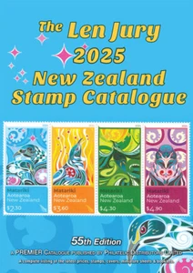 Len Jury 2025 New Zealand Stamp Catalogue 55th Ed: What are yours worth? - Picture 1 of 1