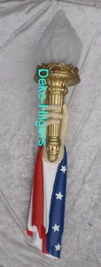 Wandfackel Fackel Wandleuchte Hand Wandlampe Lampe Figur Möbel Licht USA 23R - Picture 1 of 3