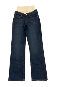 Tummy Trimmer Denim Maternity Full Panel Jeans - Size 10 - Picture 1 of 6