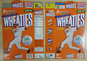 ( 2 ) Mark McGwire 70 Home Runs St Louis Cardinals 1998 Wheaties Cereal Box Flat
