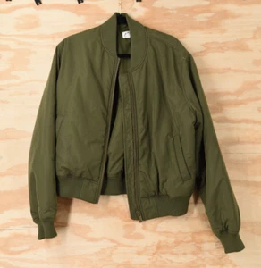 The Upside Kita Bomber Jacket Womens Medium - Green - Picture 1 of 16