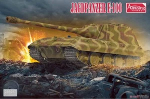 Kit de modelo de plástico Amusing Hobby 35A017 1/35 alemán Jagdpanzer E100 - Imagen 1 de 4