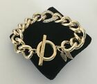 Choice Signed 1950-90's Silver/Gold T Rhinestone Glass Bead Link Chain Bracelets