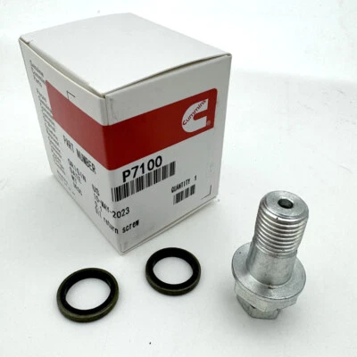 Nueva válvula de retorno de desbordamiento de combustible 12V P7100 para Dodge Cummins 1994-1998 5,9 L diésel Foto 1 de 4