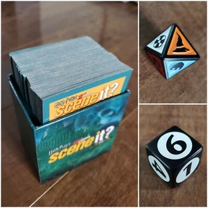 HARRY POTTER 2nd Ed. Scene it? The DVD Family Trivia Game CARDS + DICE ONLY - Picture 1 of 4