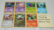 Lot of 7 Phantom Forces Common Pokemon Cards Skarmory Goomy Litleo Munna