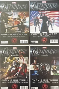 Avengers Prelude Fury's Big Week 1 - 4 Complete Set NM Marvel 2013 Series - Picture 1 of 5