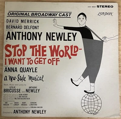 Stop the World-I Want To Get Off - Anthony Newley -London Stereo AMS 88001 - Image 1 of 4