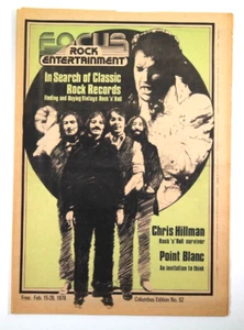 Focus Rock Entertainment Magazine Ohio - Chirs Hillman, Godz Review Feb 1978 - Picture 1 of 7