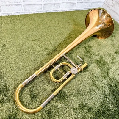 YAMAHA YSL-350C Compact Trombone Good Condition Used With Hard Case Mouthpiece - Image 1 of 4