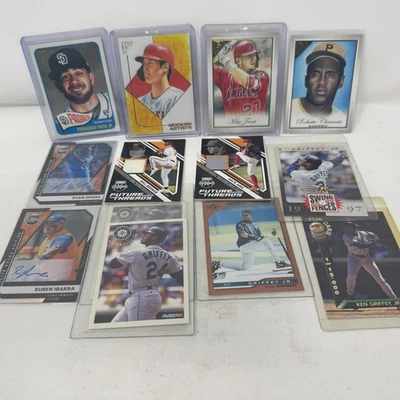 Лот бейсбольных карточек Ken Griffey Jr Trout Tatis RC автомобили реликвии вставки HOF - Изображение 1 из 4