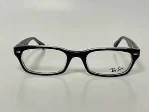 Auténticas gafas Ray Ban RX 5150 2034 rectangulares de plástico negro para hombre lentes de 50 mm - Imagen 1 de 7