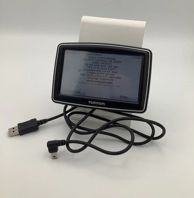 TomTom XL IQ Routes SatNav GPS Navigation 加拿大 310 北美地图 — 第 1/4 张图片