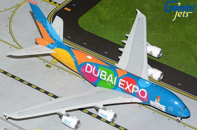 G2UAE1150 GeminiJets A380-800 1/200 Modelo A6-EEW Emirates Airlines Foto 1 de 1