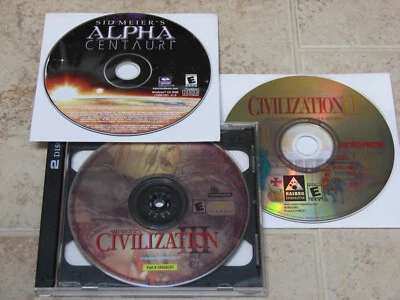 Sid Meier package: Civilization II, Civilization III, Alpha Centauri (PC, 1998) - Image 1 of 4