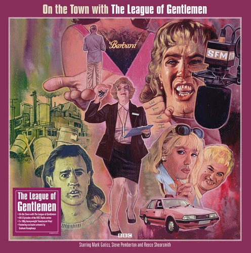 On the Town With the League of Gentlemen VINYL 12" Album (Clear vinyl) 3 discs - Изображение 1 из 1
