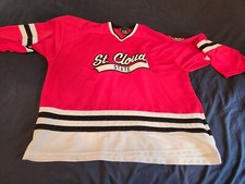 K1 Mens St. Cloud State Huskies Hockey Jersey Large Red size 5X