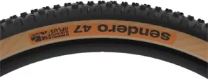 WTB Sendero Tire - 650b x 47, TCS Tubeless, Folding, Black/Tan - Picture 1 of 4