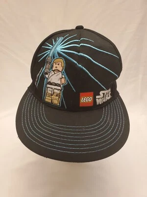 Gorra de béisbol negra Star Wars Lego Skywalker espalda elástica niños talla 4 16 Foto 1 de 4
