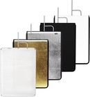 60-90CM Studio Quick Releas Flag Panel Reflector Diffuser Stainless Frame /Cloth