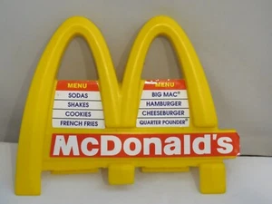 McDonald's Happy Meal Magic Hamburger Maker Snacks McDonalds Letrero Mattel 1993 - Imagen 1 de 4