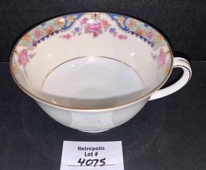 Tschechoslowakei Keramik Porzellan Teetasse floral & Goldrand #36 - Bild 1 von 17