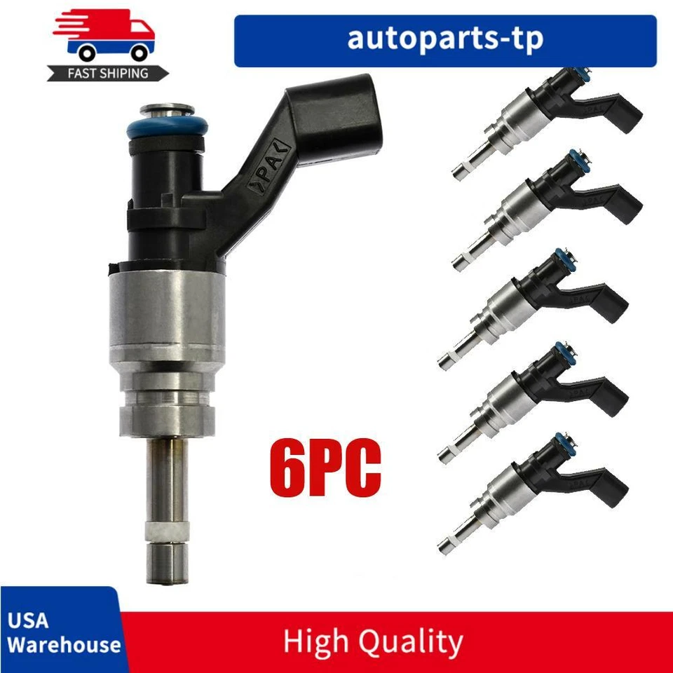 6 peças injetor de combustível 8973126200 FJ1011 para 2004 ISUZU AXIOM RODEO 3.5L V6 JSD8-75 - Imagem 1 de 4