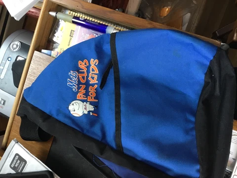 METS FAN CLUB FOR KIDS BACKPACK / NEW YORK METS BASEBALL Cover