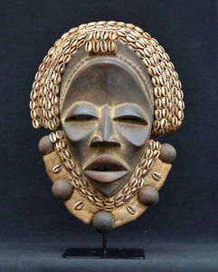Masque Africain DAN (ouest de la Côte d'Ivoire) - Picture 1 of 7