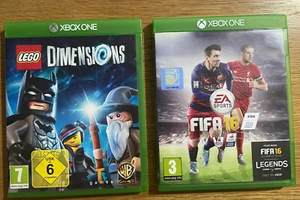 2x GIOCO XBOX ONE FIFA 16 Legends, Lego Dimensions solo gioco usato VEDI DETTAGLI - Foto 1 di 10