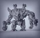 Chaos Dreadnought Close Combat And Ranged Resin Miniature For Dnd | Tabletop Gam