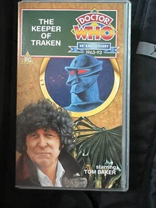 VIDEO VHS DOCTOR DR WHO BBC - EL GUARDIÁN DE TRAKEN - Imagen 1 de 4