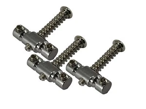 Compensated Telecaster Saddle - Steel - 1/4" Offset barrel - Set of 3 - Picture 1 of 4