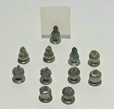 Platzhalter Set 11 Früchte Metall Brandani *83510 - Bild 1 von 3