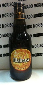 MALTESSE BLONDE 7,7 %  25cl FRANCIA BOTELLA CERVEZA VIEJA LLENA - Imagen 1 de 1