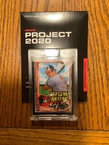 Topps PROJECT 2020 Card 195 - 1982 Cal Ripken Jr. by King Saladeen (wBox)IN HAND - Picture 1 of 2