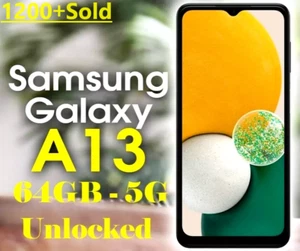 Samsung Galaxy A13 5G - 64GB (GSM UNLOCKED) Single Sim 6.5" -Black Mint - Picture 1 of 4