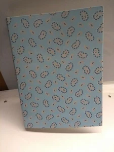 Years '90 - Bacteria Blue - Binder To Rings Excercise Book - Picture 1 of 2