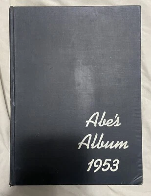 Винтажный 1953 Ежегодник Альбом Эйба Lincoln Junior High School Rockford Illinois - Изображение 1 из 4