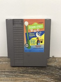 Sesame Street 123 for Nintendo NES Authentic Clean Tested