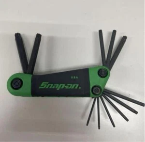 Snap-on AWTEF11K 11 pieces TORX Folding Hex Key Set T8-T50 5.9" Length - Picture 1 of 6