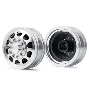 1/2/4 Stück Alloy Metall Vorderrad Räder Felgen Für RC 1:14 Tamiya Traktor LKW - Bild 1 von 10