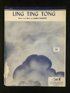  Sheet Music  1954 Ling Ting Tong - Picture 1 of 2
