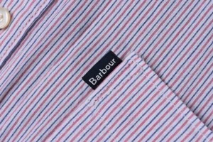 Barbour Seersucker Classic Short Sleeve Shirt Size L - Picture 1 of 7
