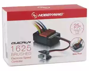 Hobbywing Quicrun 1/18th Scale Brushed 25A 25 Amp Speed Control ESC HWA30120000 - Picture 1 of 3