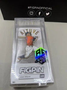 JOSE ALTUVE FiGPiN AP Pin MLB GOLD PLATED HOUSTON ATROS #S26 ARTIST PROOF LE NIP - Picture 1 of 7