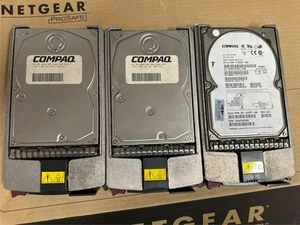 3pcs Vintage Wide Ultra2 SCSI 9Gb 18Gb hard drives 9N2011-033 104663-001 - Picture 1 of 7