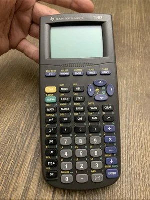 Texas Instruments TI-83 Graphing Calculator ~ Tested And Working ~ No Cover - Image 1 of 4